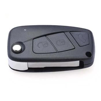 Keyforkess 433MHz Megamos ID48 Chip Flip Remote Key Fob 3 pulsanti per Fiat Bravo Liena Stilo Jumper Punto Ducato Ypsilon Iveco Daily 3 Keyforkess 433MHz Megamos ID48 Chip Flip Remote Key Fob 3 pulsanti per Fiat Bravo Liena Stilo Jumper Punto Ducato Ypsilon Iveco Daily - KEYECU 433MHz Megamos ID48 Chip Flip Remote Key Fob 3 pulsanti per Fiat Bravo Liena