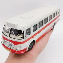 Подарочной коробки, упаковка автобуса, 1:43 abs пластик Skoda 706 RTO автобус, моделирование пластиковые раздвижные игрушки, высокое качество подарок