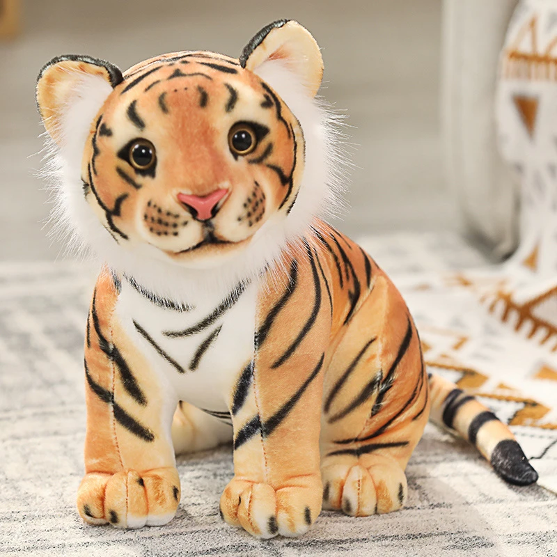 Tiger Big Size Stuffed Toy | Big Tiger Stuffed Animal | Soft Toys Animals  Jaguar - Big - Aliexpress