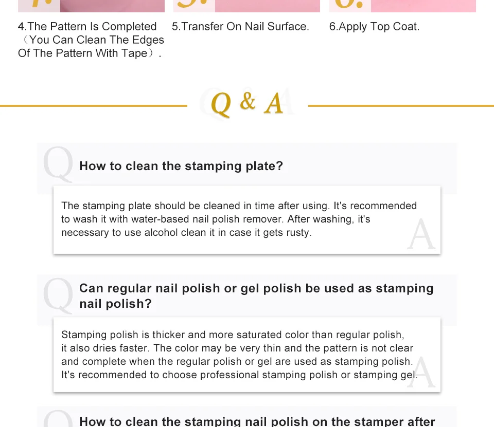 BORN PRETTY Rectangle Template Nail Stamping Plates Marble Texture Ink Patterns Stainless Steel Nail Art Stencil Design Tools
