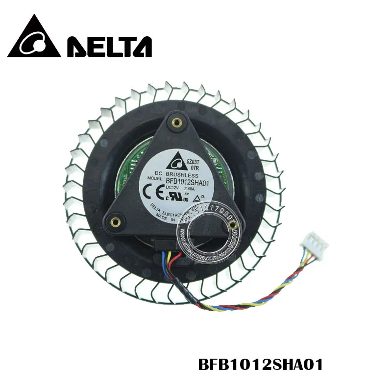 Графика вентилятор BFB1012SHA01 DC12V 2.40A 4Pin для Manli RTX2080 8G 2080Ti 11GD6 публичная версия