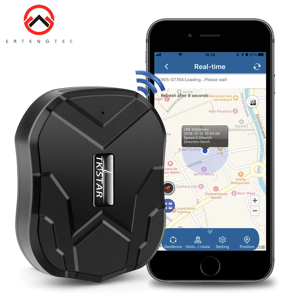 Gps Tracker Car Tkstar 60 Giorni Standby Impermeabile Magnete Tracker Gps Car Voice Monitor Geofence Sposta Shock Alarm Gps Tracking