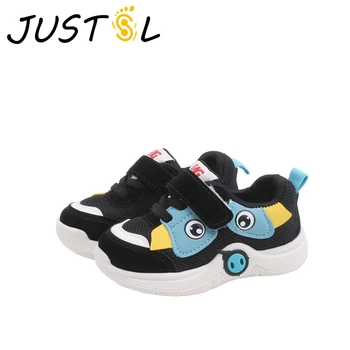 

JUSTSL Children Soft Bottom Toddler Shoes Kids Breathable Sports Shoes Baby Boys Girls Non-slip Fashion Sneakers