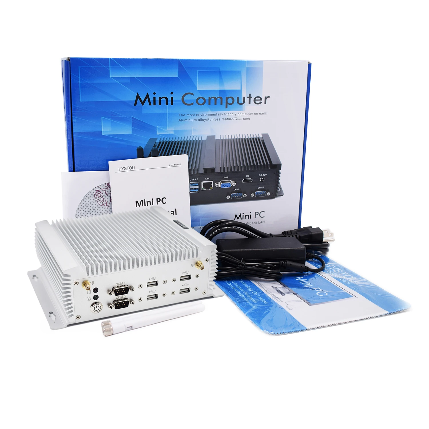 Новейший windows 10 RS485 COM 2 intel NUC core i5 8250u компьютер core i7 windows 7 промышленный ПК 7500u Настольный VGA HDMI HTPC
