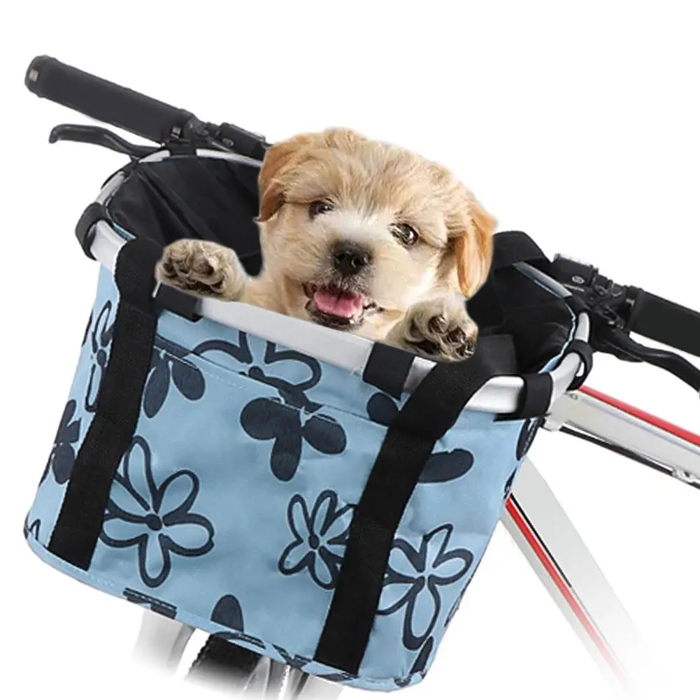 Pets Cat Dog Seat Bicycle Basket Waterproof Front Removable BIke Carrier Bag Cycling Accessories | Дом и сад
