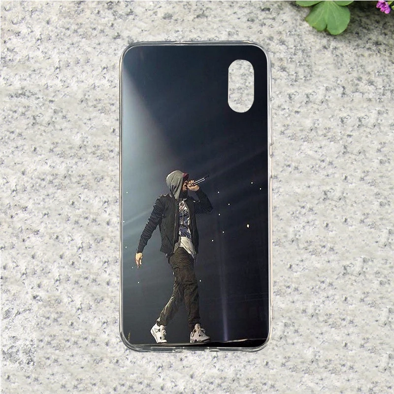 В стиле «хип-хоп», реперские кепки Эминем чехол для телефона для Xiaomi redmi 4A 4X4 pro 5 5A 6A 6X6 pro для redmi Note 2 3 4X5 5A 5 pro 6 из мягкой PU искусственной кожи в виде ракушки - Цвет: NO.5