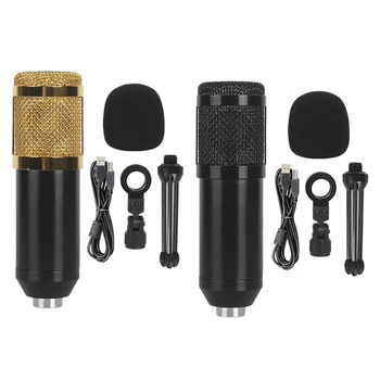 

BM828 USB Microphone Professional Dynamic Mic System Set PC Recording Karaoke Microphone Set