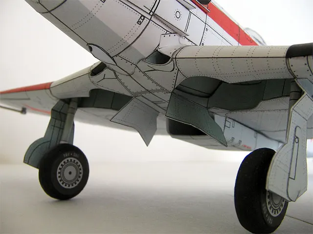 1:32 Scale Soviet Union Mikoyan MiG-3 DIY Handcraft PAPER MODEL KIT Puzzles Handmade Toy DIY 5