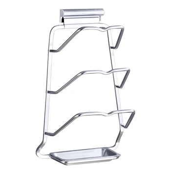 

Kitchen Storage Supplies, Desk Board, Shelf, Hanger, Household Non Perforated Pot Cover, Shelf, Wall Mounted Shelf For Vegetable