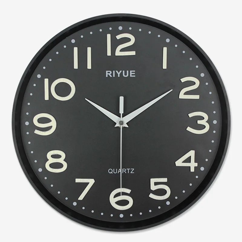 

Metal Vertical Letters Champagne Word School Clock Fashion European Style Gift Clock Sweep Mute Bedroom Home Electronic Clock