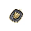 ZHUKOU 16x21mm delicate brass animal pendant for women handmade DIY necklace earrings bracelet jewelry accessories model: VD639 ► Photo 2/6