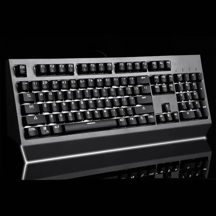 USB проводные механические клавиатуры с RGB подсветкой 104 клавиш игровая клавиатура для ПК компьютера EM88