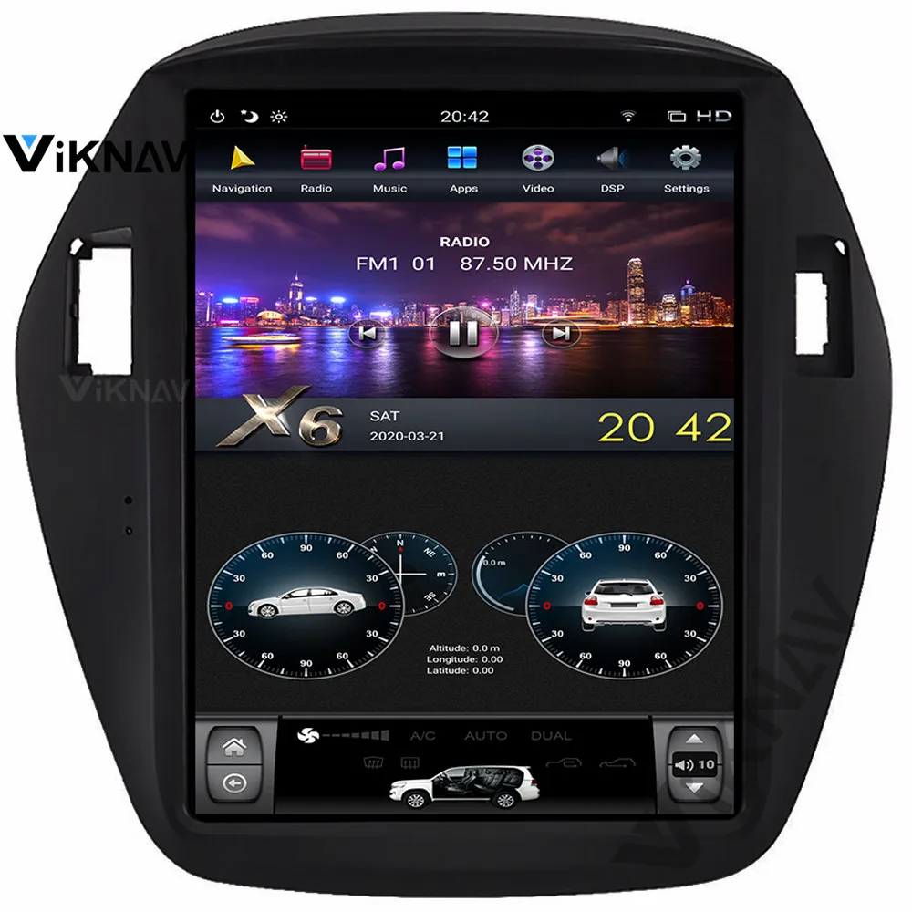 

multimedia DVD player for Hyundai IX35 2010-2015 10.4 inch car GPS navigation auto radio stereo video player FM android system