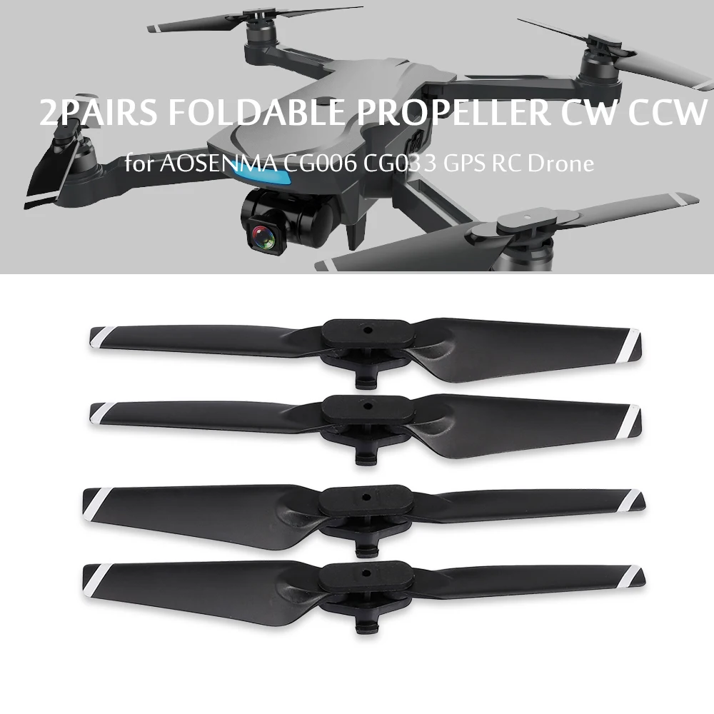 

Foldable Propeller Drone Blade CW CCW for AOSENMA CG006 CG033 GPS RC Drone Quadcopter RC Accessories Parts