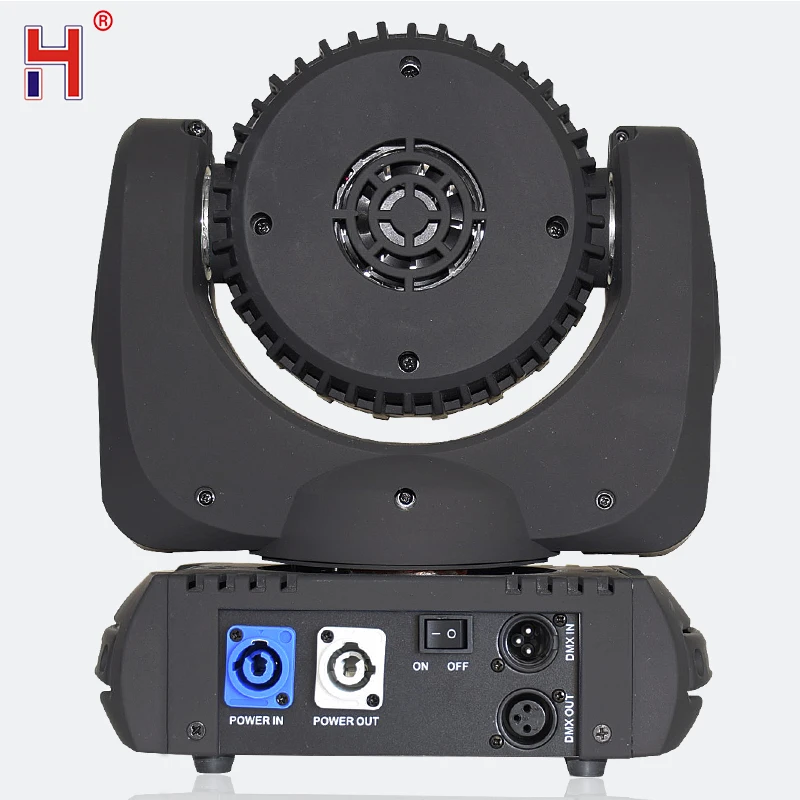Lyre Led Beam 7X12W Moving Head DJ Projector Light RGBW 4In1 Stage Lighting  Effect For Dj Party Equipment
