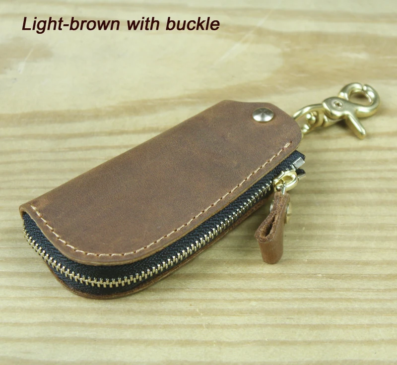 Vintage Genuine Leather Key Holder and Organizer