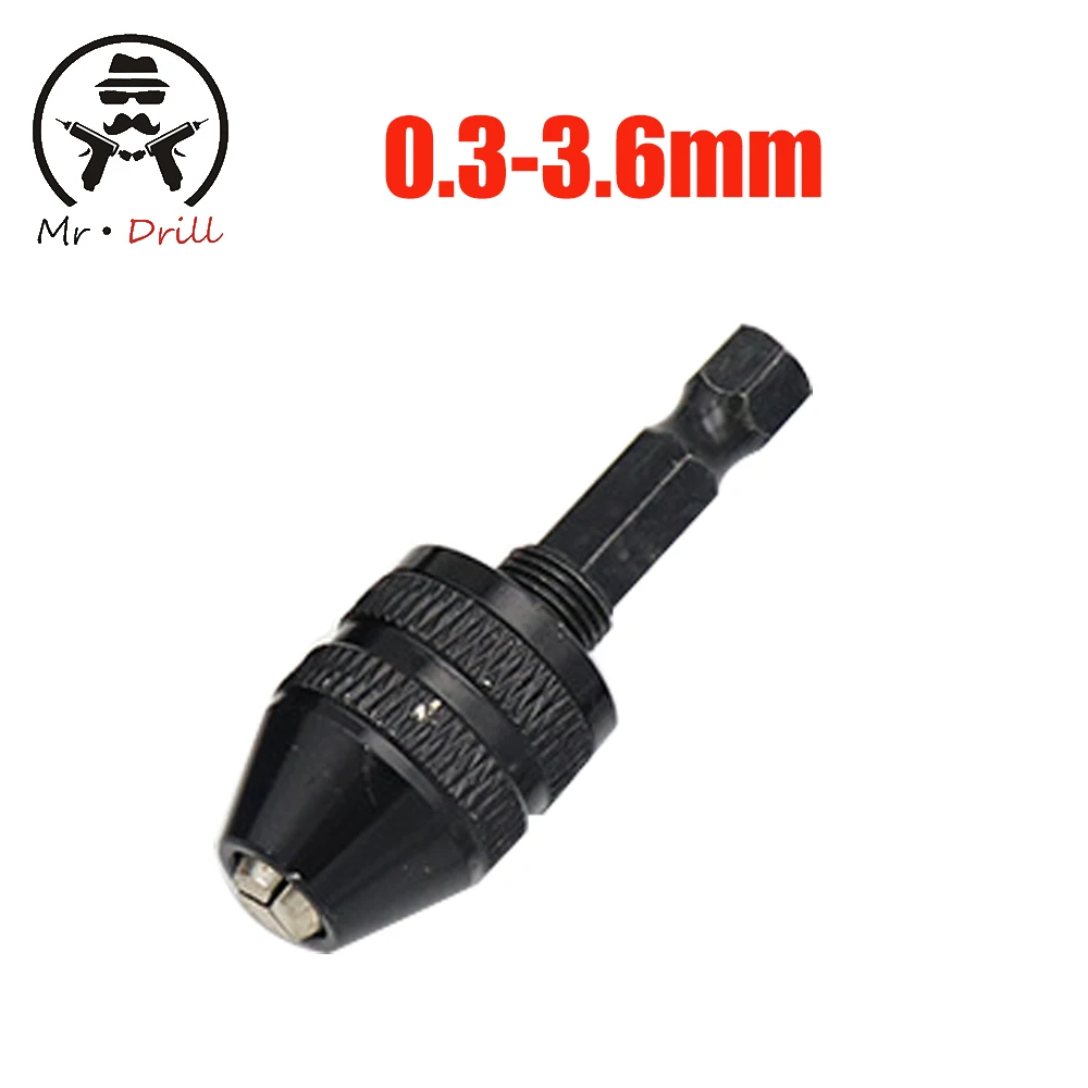 

0.3-3.6mm Quick Chuck Plug Change Adapter Drill W/ Hexagonal Handle 1/4'' Hex Shank Wholesale Price