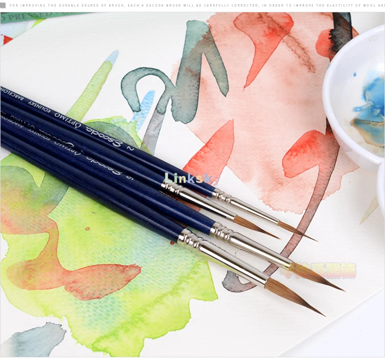 Escoda Signature Series Artist Watercolor Brush Set, CONRAD ROSET