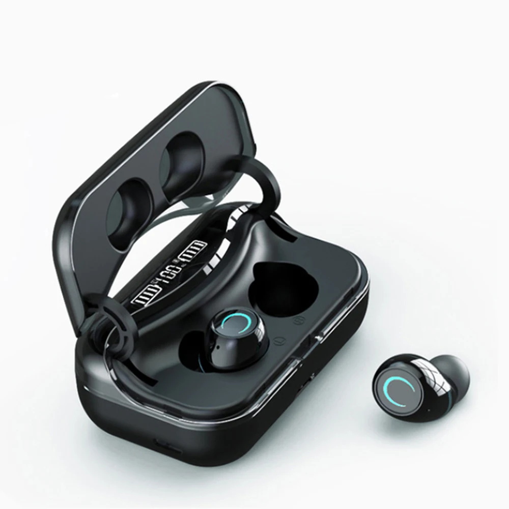 TWS Bluetooth 5 1 Wireless Earphone Touch free 9D Stereo Headphons HiFi IPX7 Waterproof Earbuds Headset with Charging Box