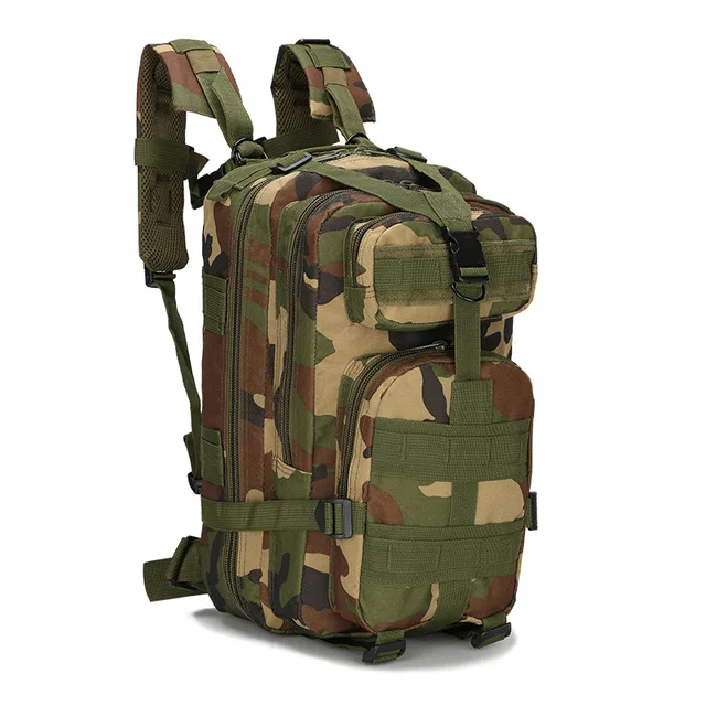 Походная сумка 25L-30L водонепроницаемый армейский рюкзак тактические сумки военный рюкзак спортивные походные Пешие прогулки Рыбалка Охота 10 цветов - Цвет: 4
