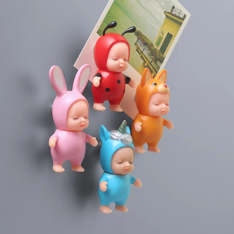 Спящий детский холодильник-палочка Корейская 3D стереомагнитная симпатичная антиударная палка ферритовая кухонные аксессуары для детей DIY подарок
