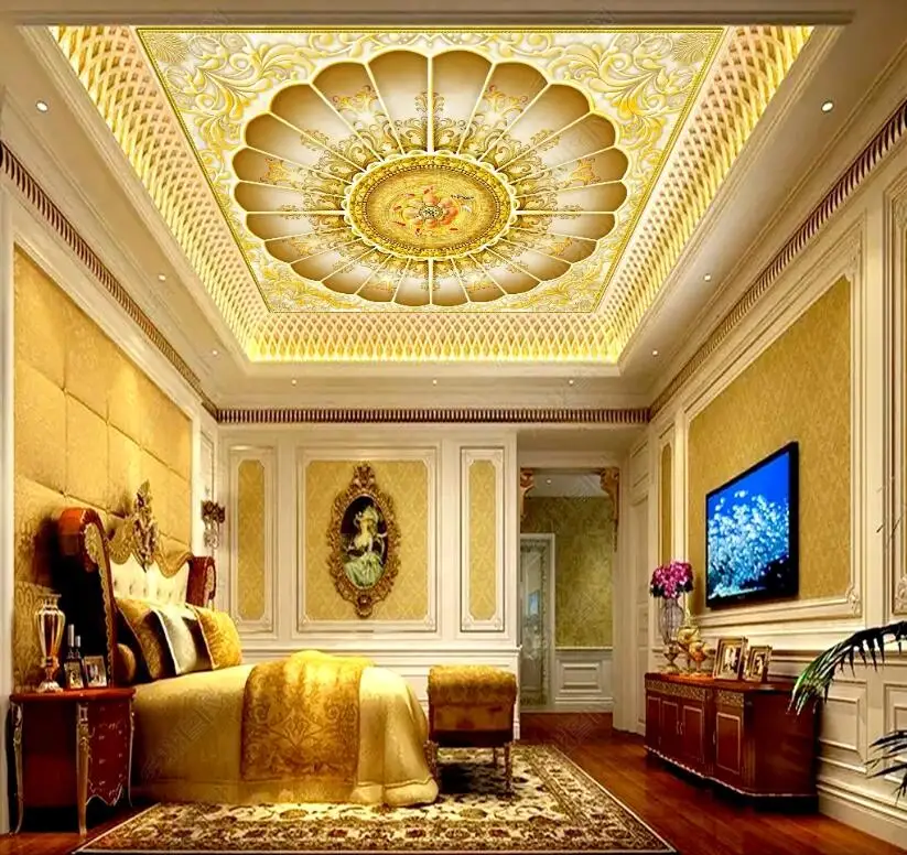 Parede Rolo, Papel de parede, Pintura Mural, Top Teto, 3D Photo Murais