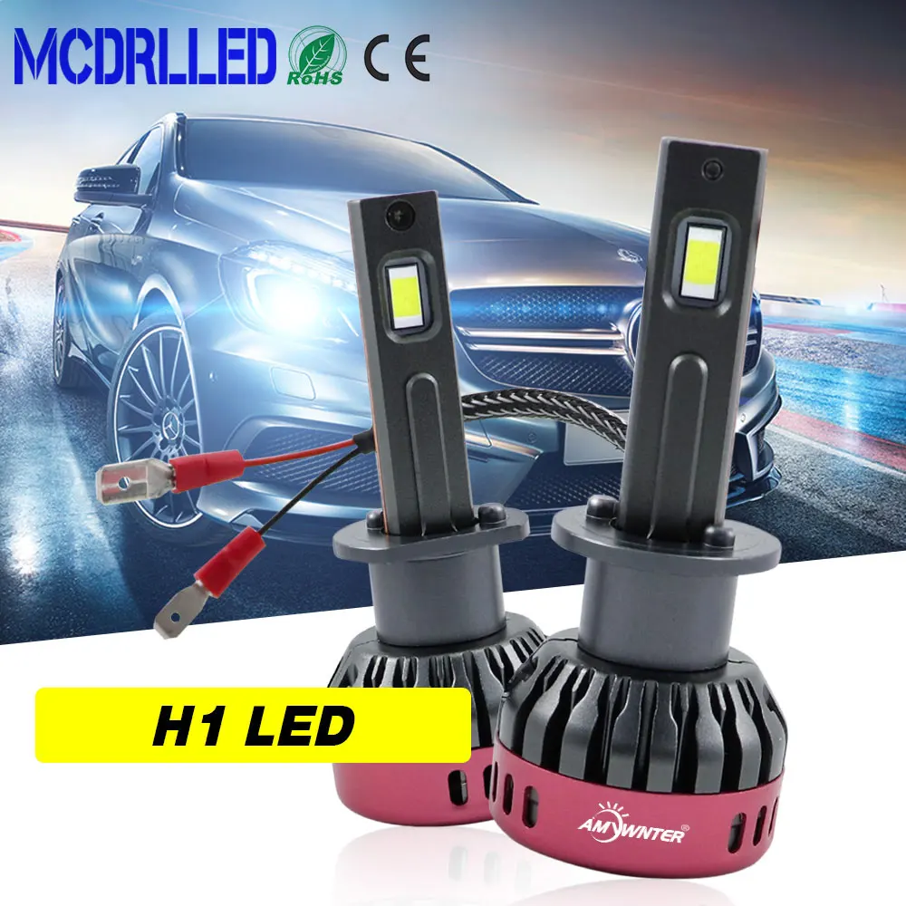 Mcdrlled 2020 новая Автомобильная фара H7 H4 Светодиодная лампа H8 H9 H11 супер яркие