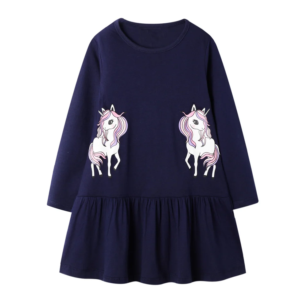 Jumping Meters Rainbow Dress Baby Girl Clothes Autumn Winter Christmas Dress Princess Costume Kids Dresses for Girls Vestidos