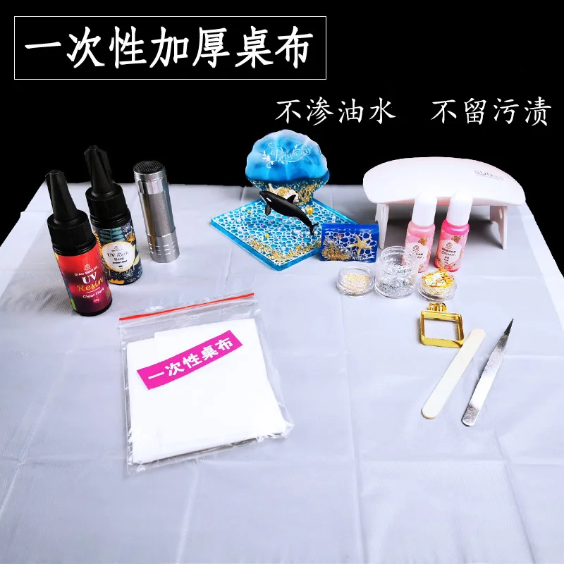 

Disposable Tablecloth PVC Plastic Kitchen Tablecloth Oilproof Decorative Waterproof Table Cover