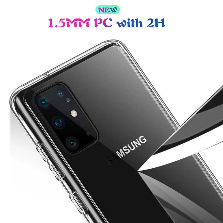200 шт Для samsung A80 A90 чехол кристально чистый противоударный ТПУ+ жесткий акриловый чехол для samsung M10