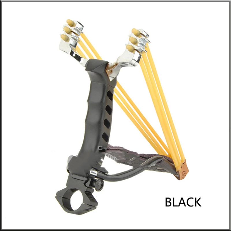 

Slingshots Aluminium Alloy Professional Catapults Outdoor Hunting Tools Reminiscence Athletics Toys Sling Shots Shooting Bows