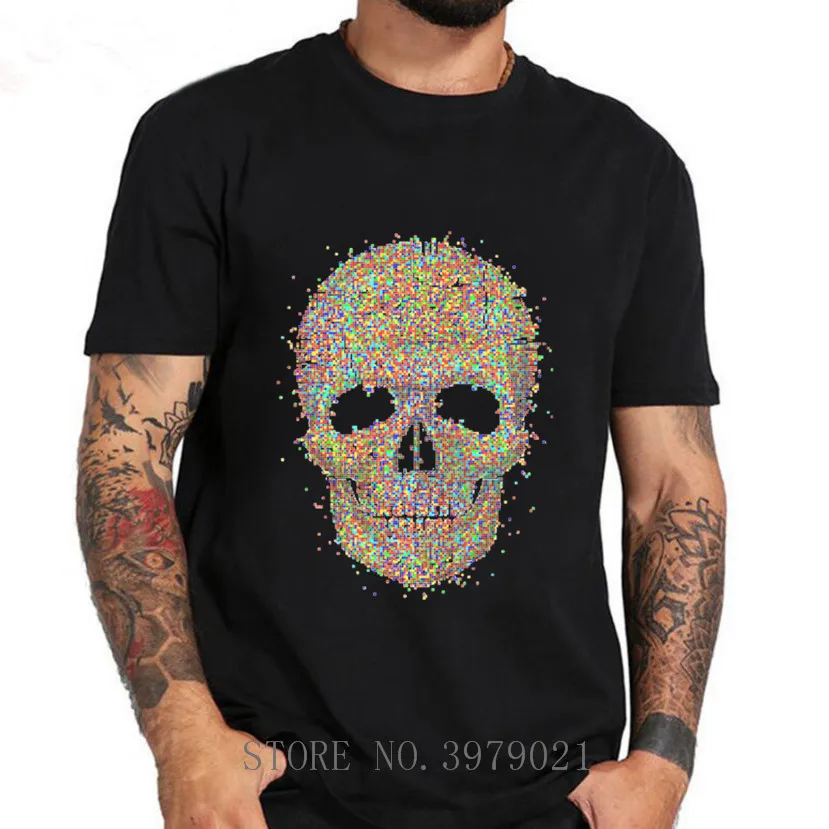 Мужская 3D футболка с изображением черепа Карателя мексиканская для игры в