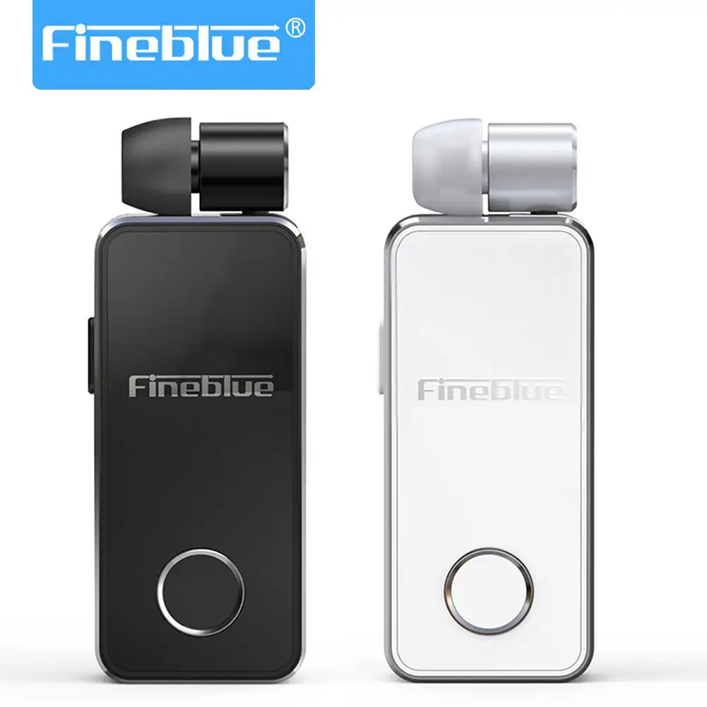 

Original F2 Wireless Bluetooth V5.0 Earphone Headset In-ear Earbud Business Clip-on With Microphone HD Handsfree Vibrating Alert