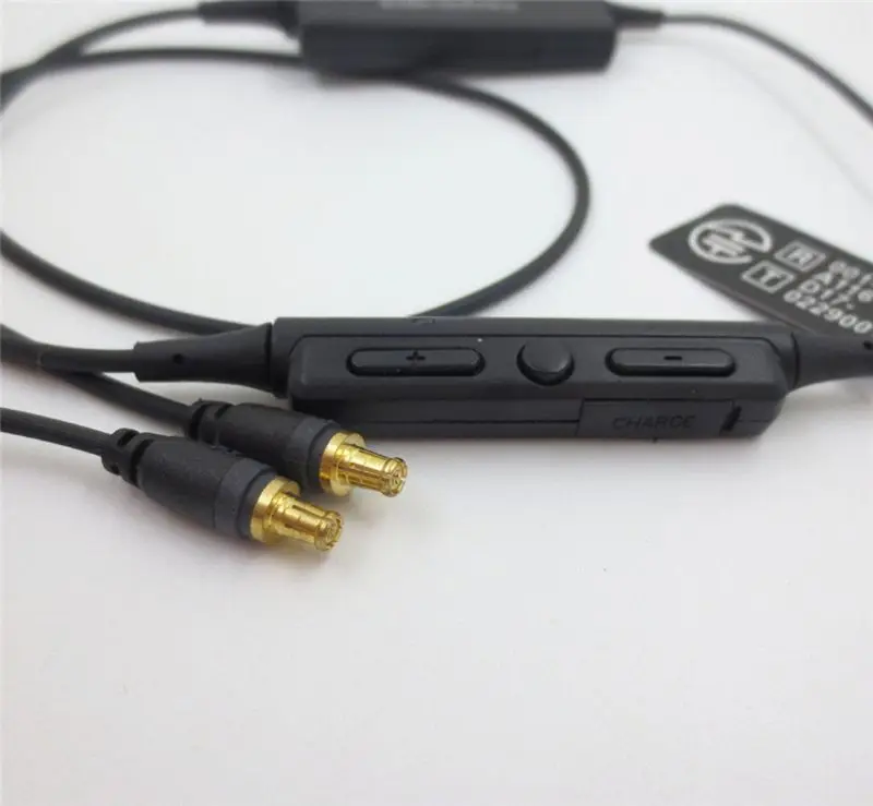 Bluetooth наушники A2DC кабель для ATH-LS50 LS70 CKS1100 CKR90 CKR100 наушники микрофон регулятор громкости