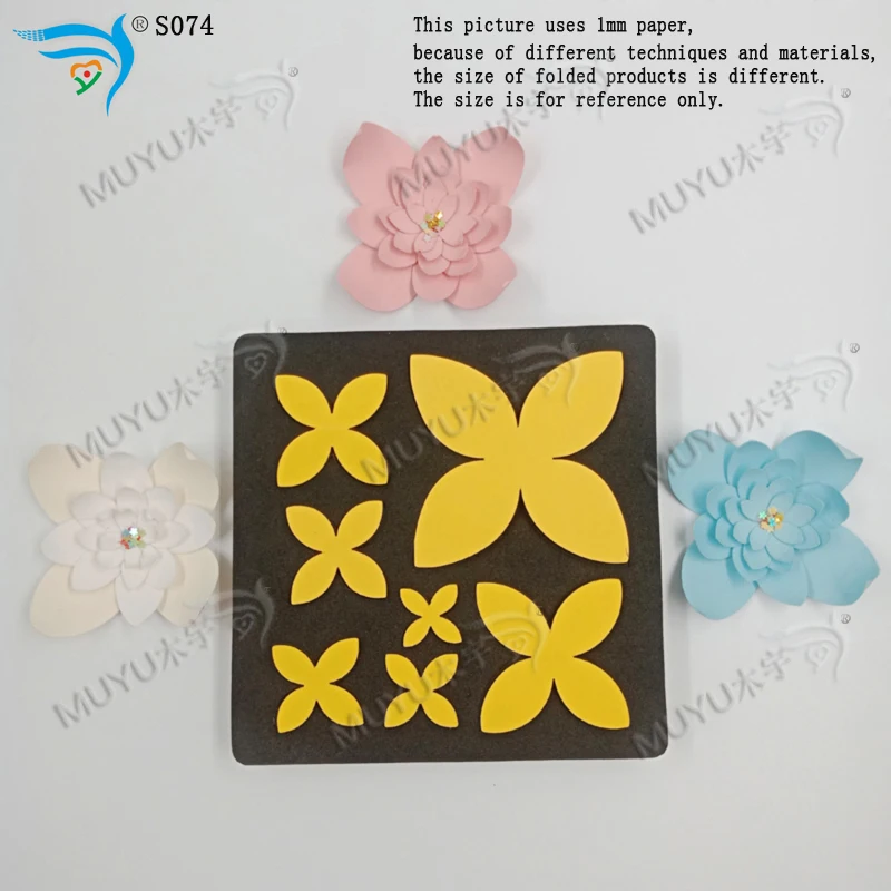 FLOWER2/MY6827/высечки штампы- новая деревянная форма резки для скрапбукинга Thickness-15.8mm