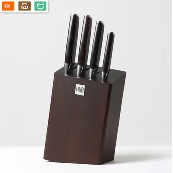 

5 Pcs/set Huohou Composite steel knife all-purpose Stainless Steel Kitchen Knife Slicing chef Chopped bone From Xiaomi youpin