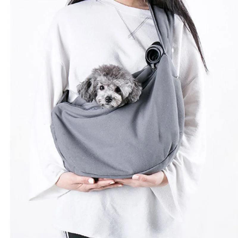 Сумка-мессенджер для домашних животных, переносная с лямкой на одно плечо, рюкзак для перевозки животных для маленьких кошек, собак