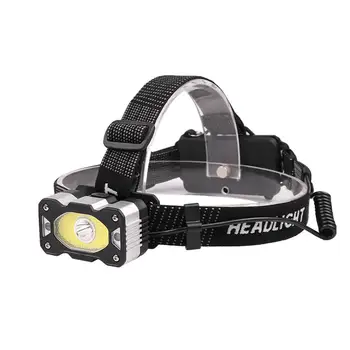 

USB Waterproof Headlamps LED Flashlight COB XPG Motion Sensor Portable Working Camping Fishing Torch 5W 5 Modes Headlight