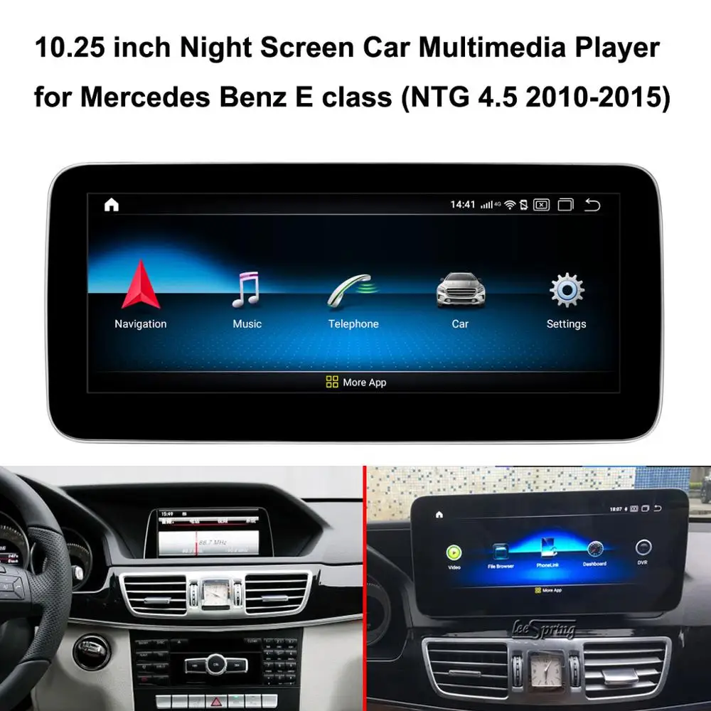 Модернизированный автомобильный Экран специально для Mercedes Benz E class E260L W213 NTG 4,0/4,5/5,0 автомобиля gps media player
