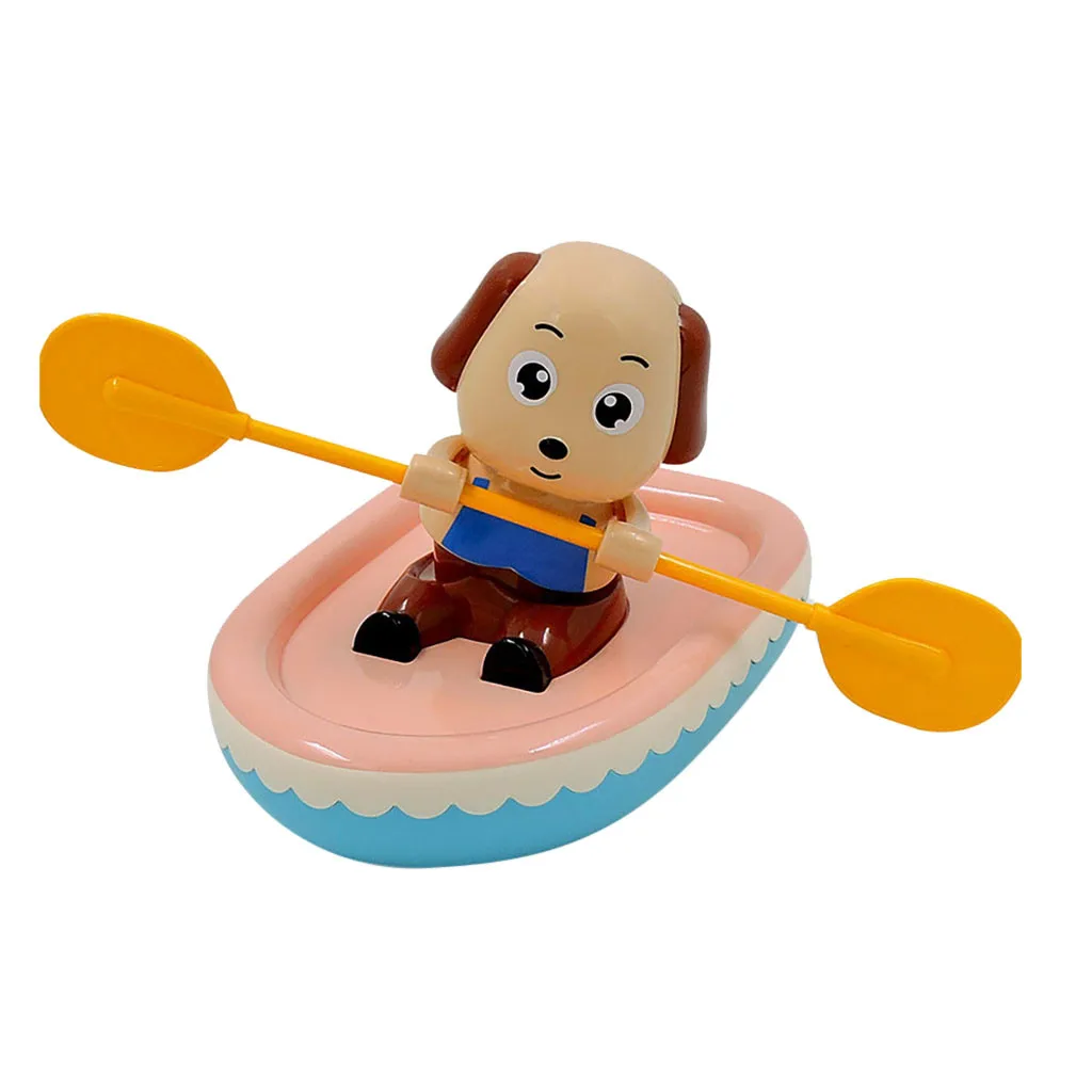 Игрушка для купания щенок гребная лодка детская игрушка для воды игрушка для плавательного бассейна головоломка интерактивная игрушка обучающая игра для воды детские игрушки