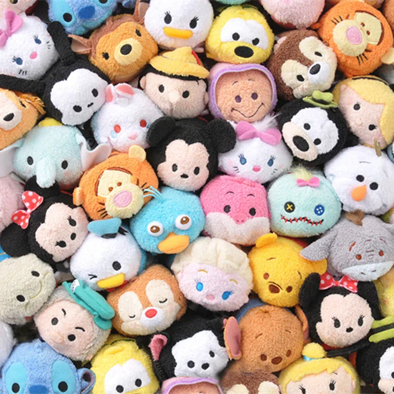 Набор игрушек Disney Tsum Микки Минни Маус Дональд Дак Моана Ститч Дамбо ЦУМ плюшевые