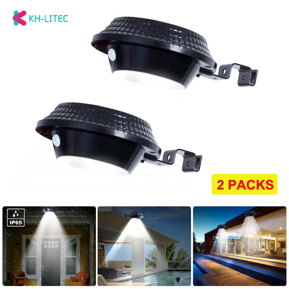 2 шт. Солнечный садовый светильник на солнечных батареях водосточный