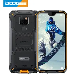 Смартфон DOOGEE S68 Pro защищенный, IP68, 6300 мАч, 12 В, 2 А, 5,9 дюйма, 6 + 128 ГБ