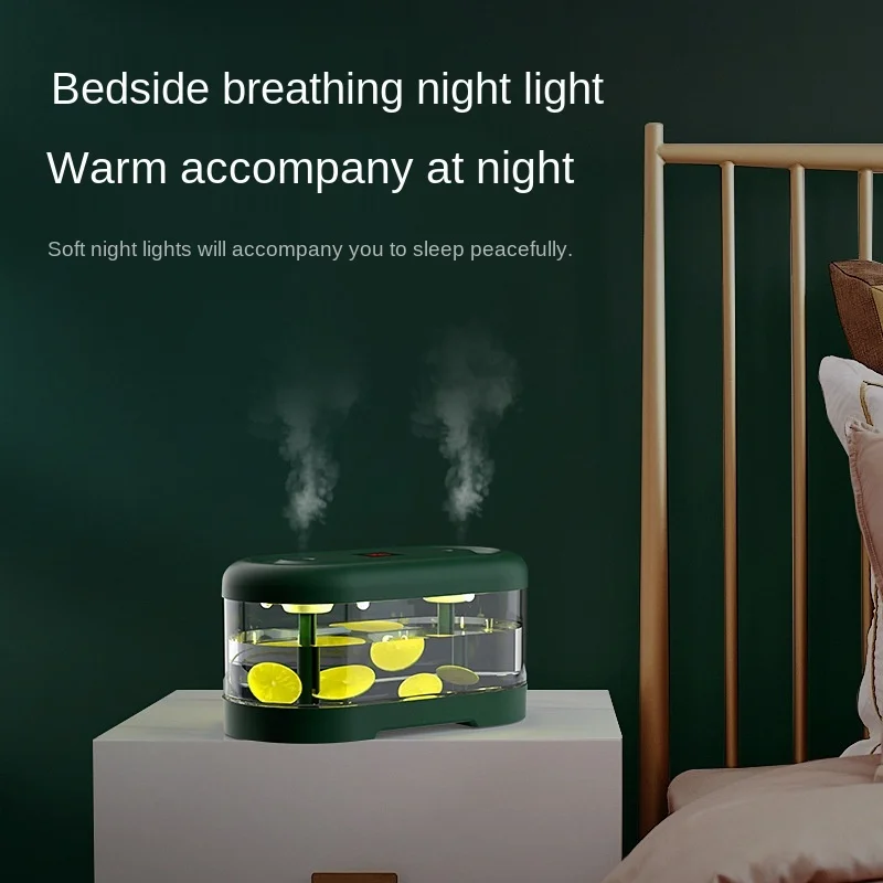 2L Air Humidifier Wireless Mute Essential Oils Diffuser Smart Touch Fragrance Diffuser Ultrasonic Cool Colorful Lamp Home 5