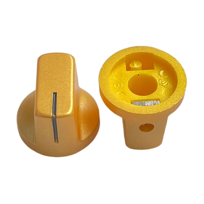 19x14 Gitarrenverstärker-Kunststoffknopf, HIFI DVD Lautstärkeregler, Effektgerät-Knopf, Innenloch 6,4MM. – Detail 11