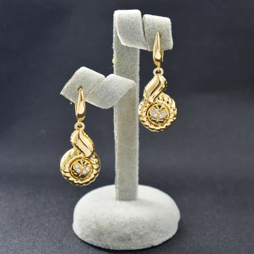 earrings Sunny Jewelry висячие серьги Модные ювелирные изделия для женщин Высокое качество Циркон изысканные трендовые серьги для свадебной вечеринки Подарки - Окраска металла: earrings