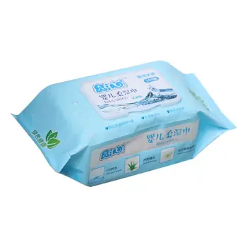 

100Pcs Disposable Portable Baby Wet Wipes Kid Hand Mouth Cleansing Napkin Tissue K1MA For Kids New