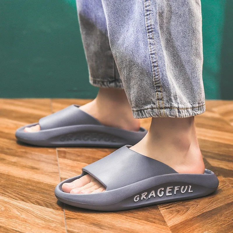 Summer Beach Slides Women Men Slippers 