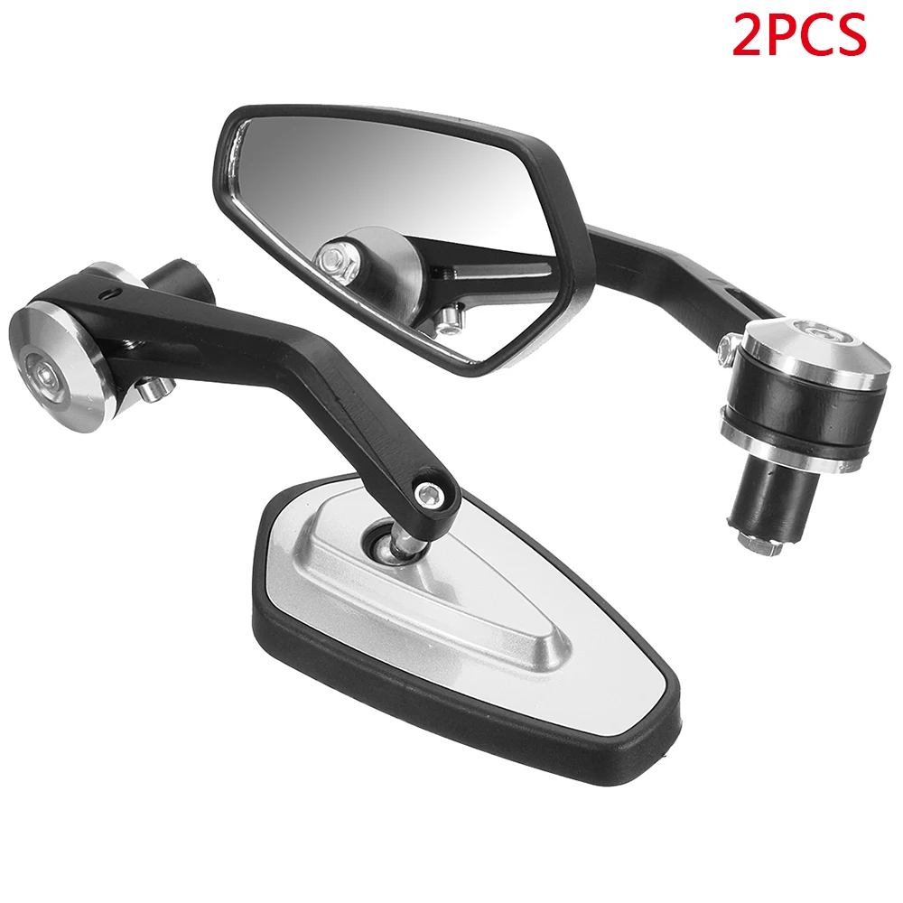 

1Pair Universal 7/8" Motorcycle Aluminum Rear View Handle Bar End Side Rearview Mirror Motorcycle Rearview Mirror