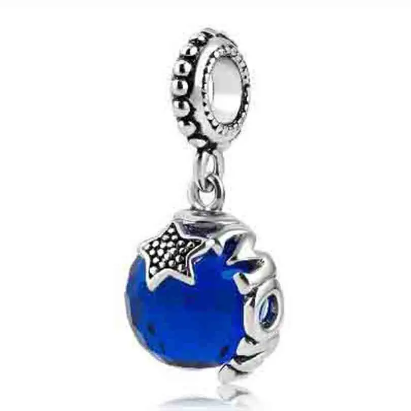 Fit Pandora Charm Bracciali Collana Mamma Placcato Light Swarovski Elements Ball Stopper Beads Per La Creazione Di Gioielli